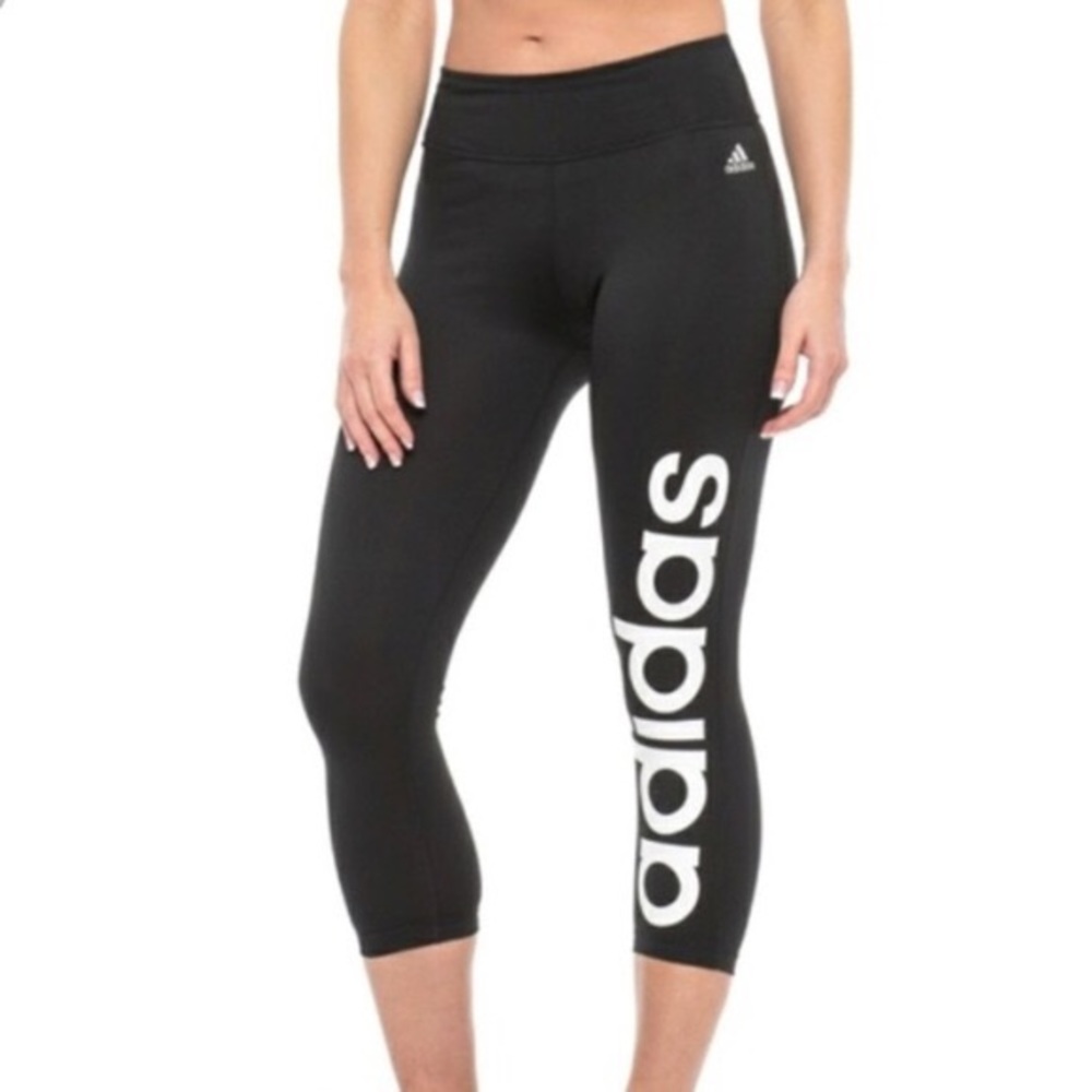 Adidas linear Capri length leggings XL
